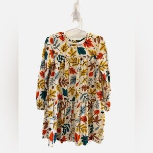 Hanna Andersson Woven Twirl Dress in Fall Foliage - 4T